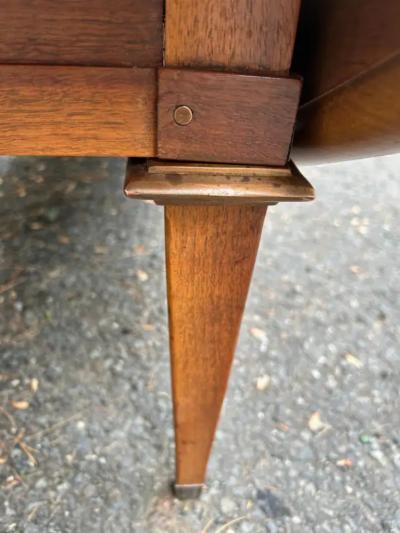  Tomlinson Wonderful Tomlinson Sophisticate style Flip side Burl Coffee Table Mid Century