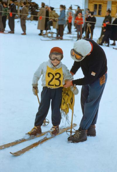 Toni Frissell A Young Skier