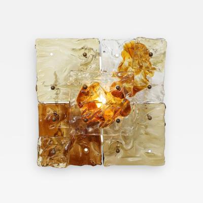  Tony Zuccheri Venini Sconces designed by Tony Zuccheri made in Italy