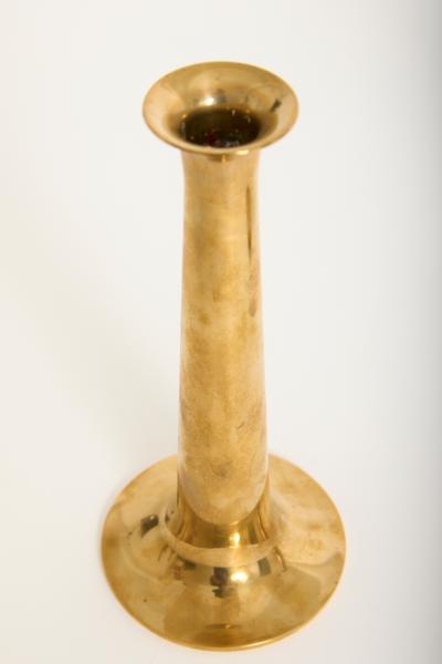  Torben Orskov Co Pair of Brass Candlesticks by Torben rskov