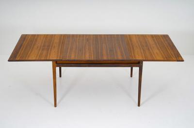  Torbj rn Afdal Scandinavian Mid Century Rosewood Dining Table by Torbj rn Afdal 1960s