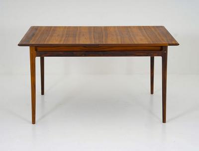  Torbj rn Afdal Scandinavian Mid Century Rosewood Dining Table by Torbj rn Afdal 1960s