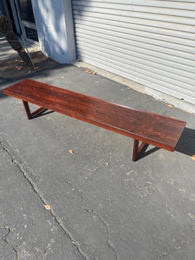 Torbj rn Afdal Torbj rn Afdal Rosewood Krobo Bench Norway 1960s