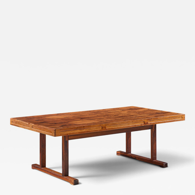  Torbj rn Afdal Torbj rn Afdal for Bruksbo Mid Century Danish Rosewood Coffee Table