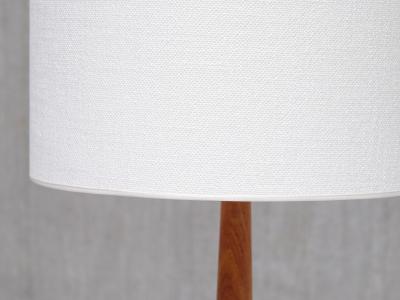  Tran s Stilarmatur AB Pair of Stilarmatur Tran s Table Lamps in Solid Teak Wood Sweden 1960s