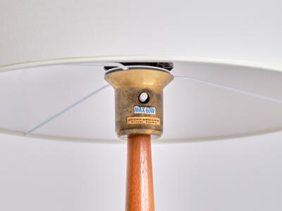  Tran s Stilarmatur AB Pair of Stilarmatur Tran s Table Lamps in Teak Sweden 1960s