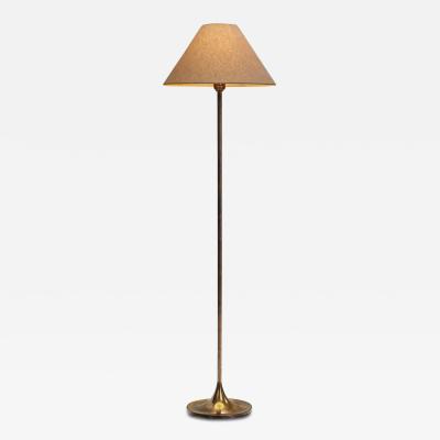  Tran s Stilarmatur AB Swedish Brass Floor Lamp by AB Stilarmatur Tran s Sweden 1950s