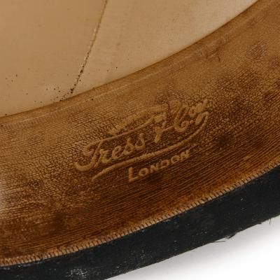  Tress Co Vintage travel case and top hat by Tress Co London