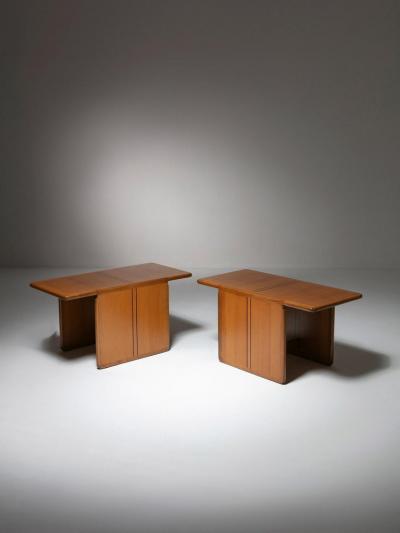  Tris Set of Nesting Tables by Afra and Tobia Scarpa for Maxalto
