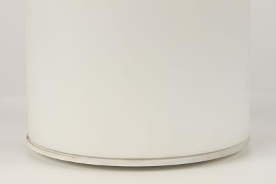  Tronconi 1980s Romolo Lanciani Brass and Glass Tender Table Lamp for Tronconi