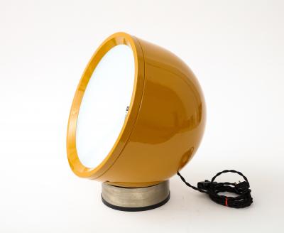  Tronconi Glass Steel and Lacquered Metal Table Lamp by Tronconi Illumiazione Italy