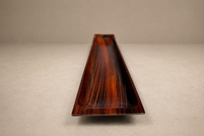  Tropic Art Sculptural Brazilian Rosewood Decorative Tray by Tropic Art 1960s Lot 686C