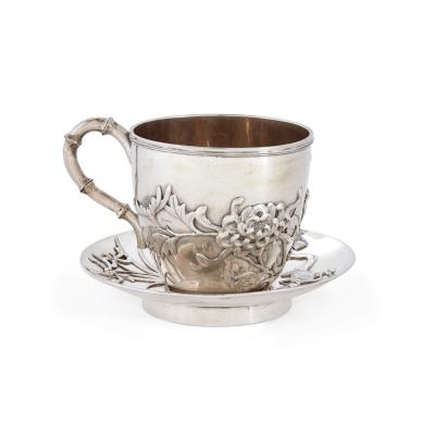 Tuck Chang Co Silver Chinese Export tea and coffee service by Tuck Chang Co Shanghai