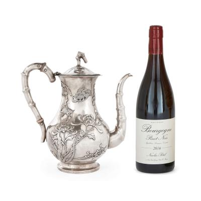  Tuck Chang Co Silver Chinese Export tea and coffee service by Tuck Chang Co Shanghai