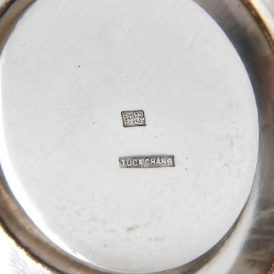  Tuck Chang Co Silver Chinese Export tea and coffee service by Tuck Chang Co Shanghai