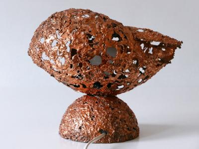  Tukiainen Aimo Ossi Kalevi Tukiainen Aimo Ossi Kalevi Table Lamp Sea Shell for Oy Moonlight Finnland 1970s