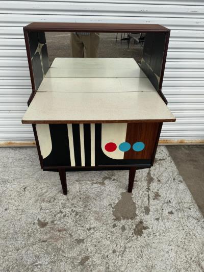  Turnidge of London Handpainted Rosewood Turnidge of London Dry Bar