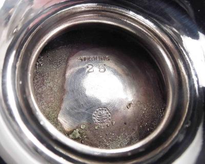  Tuttle Antique Tuttle Edwardian Georgian Sterling Silver Sugar Caster