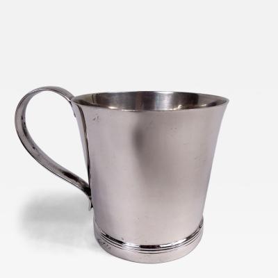  Tuttle Tuttle American Colonial Revival Sterling Silver Baby Cup 1936