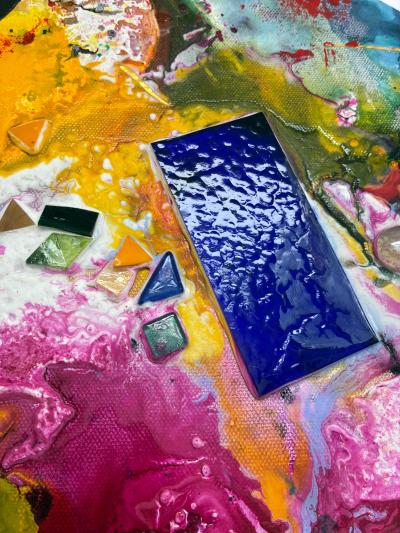  Tyler Murphy Contemporary Tyler Murphy Abstract Painting on Canvas