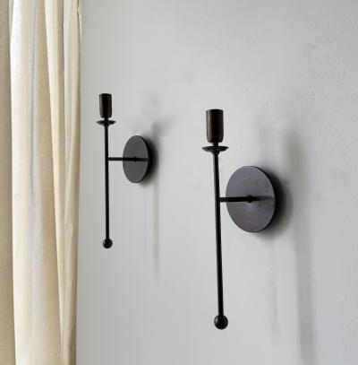  Tyringe Konsthantverk Pair of wall lights Sweden late 20th century