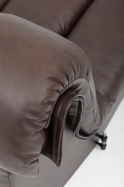  Ubald Klug Ueli Berger De Sede DS 600 Non Stop Sofa in Deep Espresso Brown Leather 1980s