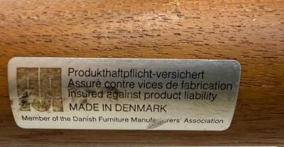  Uldum Mobelfabrik Uldum M belfabrik Danish Modern Biomorphic Teak Coffee Table Uldum M belfabrik Smoked Glass Top