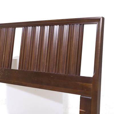  Unagusta Forward Furniture Unagusta Mid Century Walnut Queen Headboard
