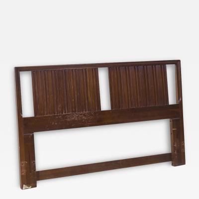  Unagusta Forward Furniture Unagusta Mid Century Walnut Queen Headboard