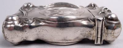  Unger Bros Unger Bros Art Nouveau Loves Me Loves Me Not Daisy Match Safe