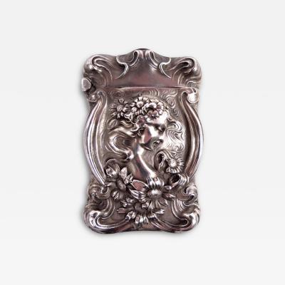  Unger Bros Unger Bros Art Nouveau Loves Me Loves Me Not Daisy Match Safe