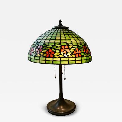  Unique Art Glass Metal Company Antique Unique Art Glass Metal Co Periwinkle Table Lamp