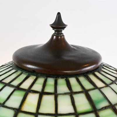  Unique Art Glass Metal Company Antique Unique Art Glass Metal Co Periwinkle Table Lamp
