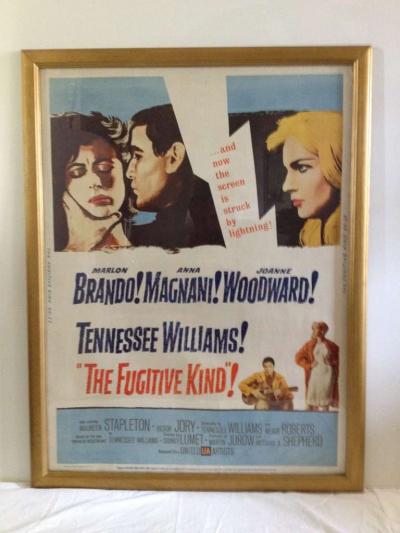  United Artists Original The Fugitive Kind Movie Poster