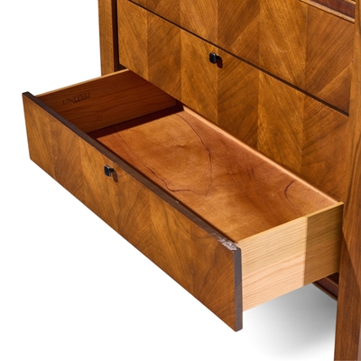  United Furniture Corporation United Tiki Mid Century Gentlemans Chest