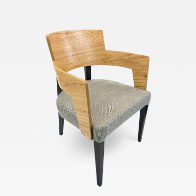  Uultis Design Bark Dining Chair in Chinaberry and Graphite
