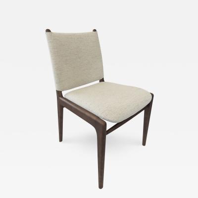  Uultis Design Cappio Dining Chair in Walnut Finish set of 2