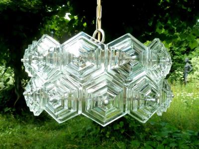  VEB Leuchten 1 of 16 Oversized German Ballroom Chandelier Germany 1960s 1970s