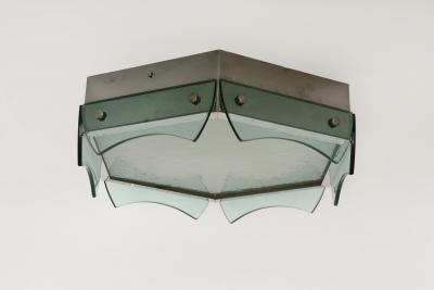  VECA Fontana Arte style ceiling light by Veca