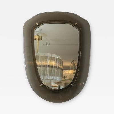  VECA Italian Mid Century Grey Mirror