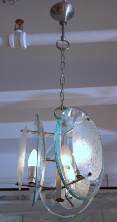 VECA Three Light Pendant by VECA Italy 1960