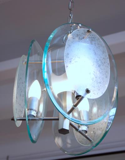  VECA Three Light Pendant by VECA Italy 1960
