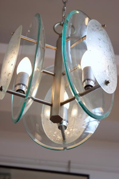  VECA Three Light Pendant by VECA Italy 1960