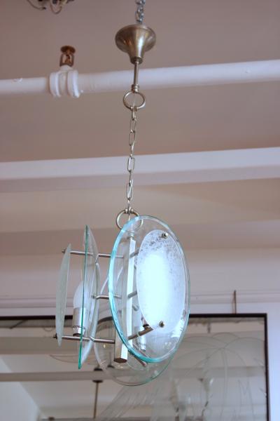  VECA Three Light Pendant by VECA Italy 1960