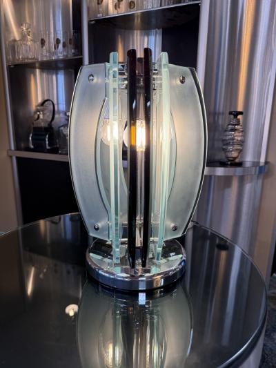  VECA Veca Space Age Table Lamp for Fontana Arte 1970s Italy