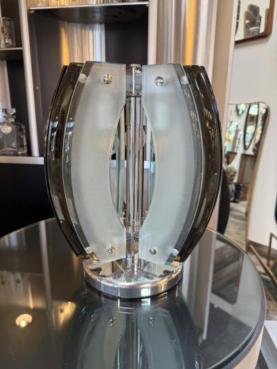  VECA Veca Space Age Table Lamp for Fontana Arte 1970s Italy