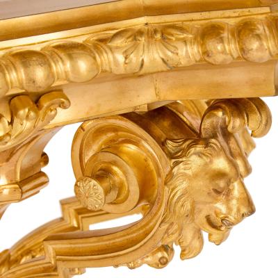 VICTOR PAILLARD Very large 19th century French cartel clock by Paillard