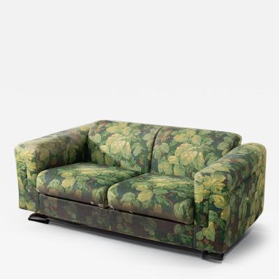  Valeria Borsani Alfredo Bonetti Green Flower Sofa Tecno Mod D120