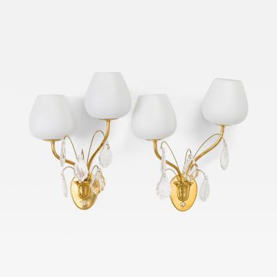  Valinte OY Charming Wall Lamps by Valinte Oy Finland 1950s