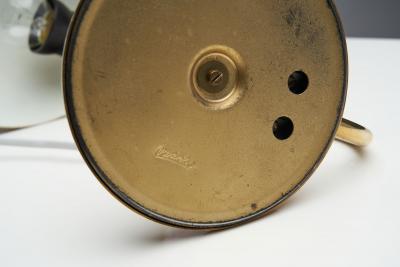  Valinte OY Mid Century Model 2433 Brass Desk Lamp by Valinte Oy Finland 1950s